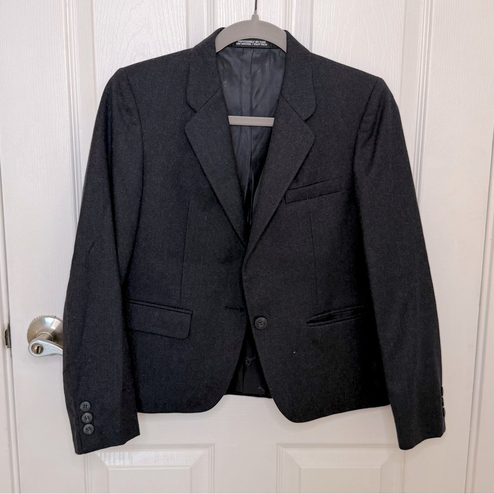 Navy Women’s Wool Blazer Christian Brooks